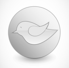 Obraz premium Vector bird Icon