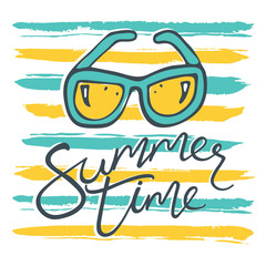 Fototapeta premium Summer time pattern