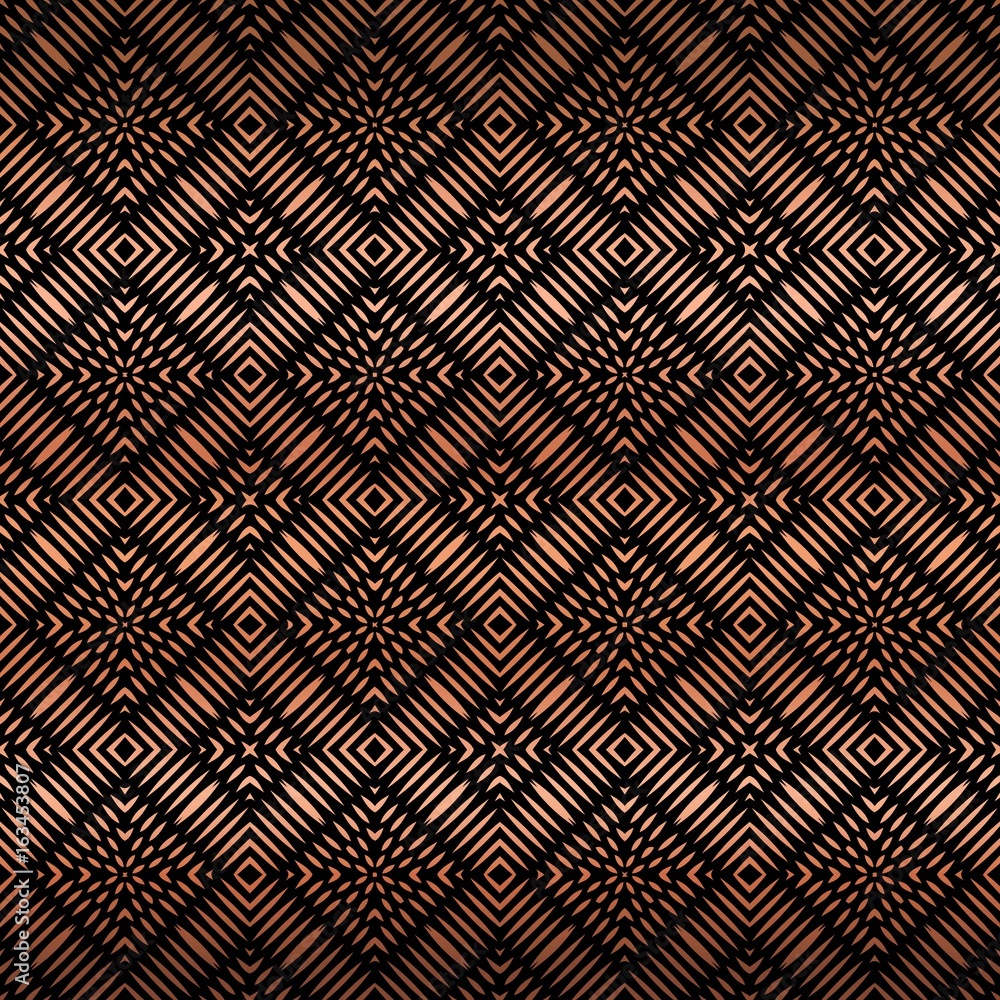 Poster abstract seamless vector geometric pattern with rhombus, squares, rectangles endless background with