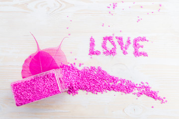 concept of love, celebration and wedding