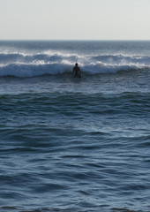 Freshwater West Beach Surfer