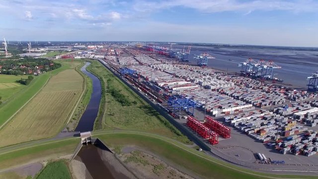 Containerterminal Bremerhaven