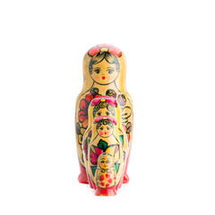 group of matryoshka dolls