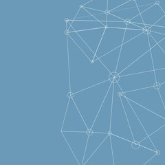 Vector abstract science background with place for text