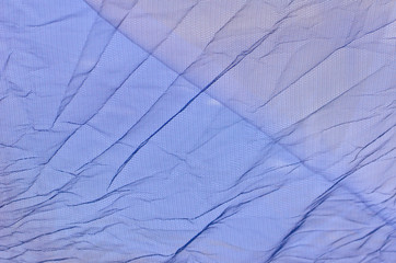 silk and crumpled material