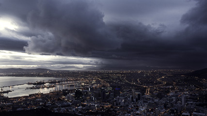 Cape Town before a Storm