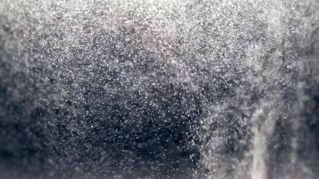 Sparkling Bubbles in glass of water