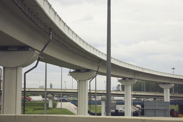 Fototapeta na wymiar Highway overpass