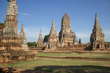 Naklejka premium Ancient temple in Thailand