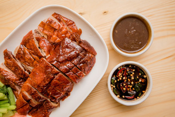 Roasted duck, gill duck, Chinese food