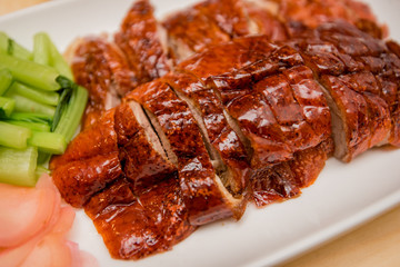 Roasted duck, gill duck, Chinese food