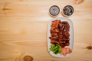 Roasted duck, gill duck, Chinese food