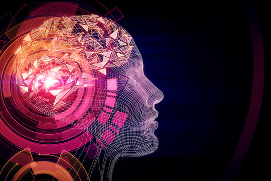 Technology concept - Powered by Adobe