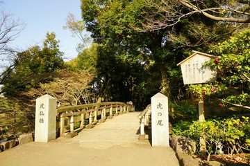 徳川園の虎仙橋