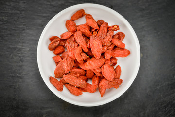 Portion of Goji Berries