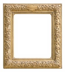 Gold frame for paintings, mirrors or photos