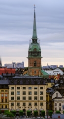Obraz premium Stockholm, Gamla Stan,Tyska kyrkan
