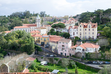 Fototapeta na wymiar Sintra Historical center (Portugal)