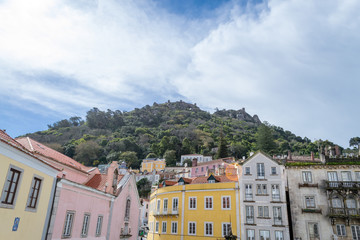 Obraz premium Castelo dos mouros in Sintra (portugal)