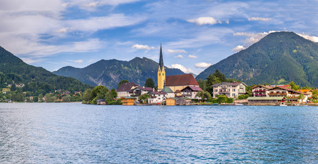 Rottach-Egern  at Tegernsee Lake, Upper Bavaria