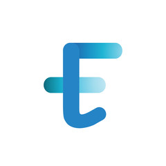 E color multiply logo