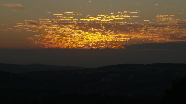 Sunset in Palestine