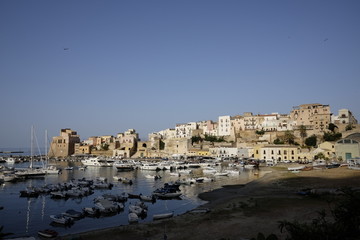 Fototapeta na wymiar Castellammare of the gulf