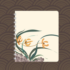 Notebook cover design