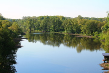 Fototapeta na wymiar river view