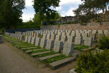 Rossie Cemetery - one of the most beautiful cemeteries in Vilnius. The place where many Poles and soldiers were fighting for Vilnius.