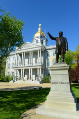 New Hampshire State House, Concord, New Hampshire, USA. New Hampshire State House is the nation's oldest state house, built in 1816 - 1819.
