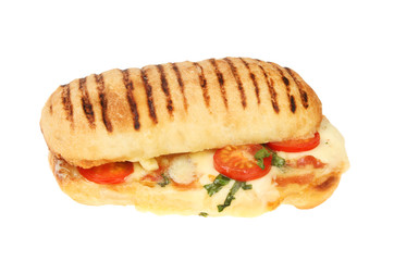 Cheese and tomato panini