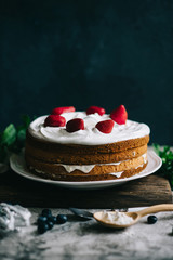 Strawberry cake