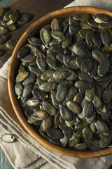 Dry Salted Organic Pepita Pumpkin Seeds
