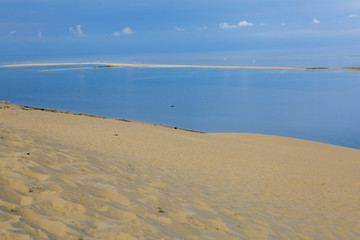 Banc d'Arguin depuis la dune du Pilat