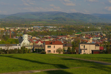 Żywiec Beskid - mountain range in Poland with preserved nature and gentle hills. Frequent point of Polish tours.