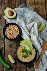 White bean chicken chili