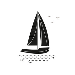 Nautical vehicles: sail boat, ship, vessel