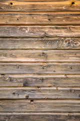 Fototapeta premium Brown wooden texture, board horizontally