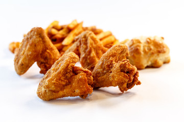 fried chicken dinner