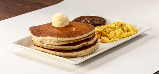 3 pancake breakfast