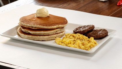 3 pancake breakfast