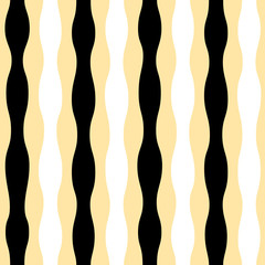 Abstract vertical waves. Seamless background. Vector illustration