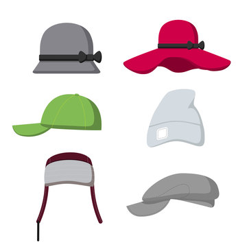 Hat and cap for men and women of different colors and styles, for different seasons