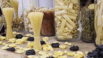 Fototapeta na wymiar Dry pasta