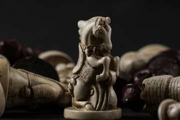 Asian chess pieces