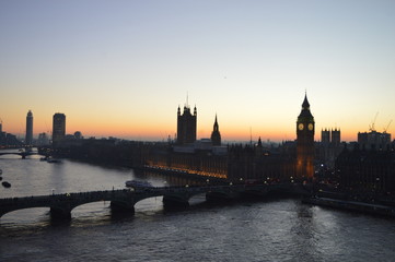 Fototapeta na wymiar london skyline