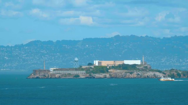 Alcatraz Prison on Alcatraz Island San Francisco