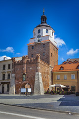 The Krakow Gate in Lublin - obrazy, fototapety, plakaty