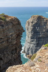 Rocky cliffs at the Atlantic in Southern Portugal © Pawel Sidlo